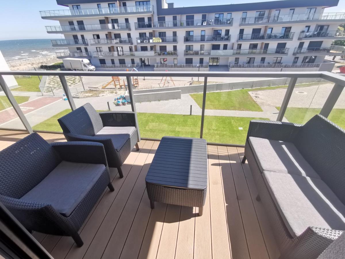 Apartament Gardenia Klif 35 Z Widokiem Na Morze Dziwnów Dış mekan fotoğraf